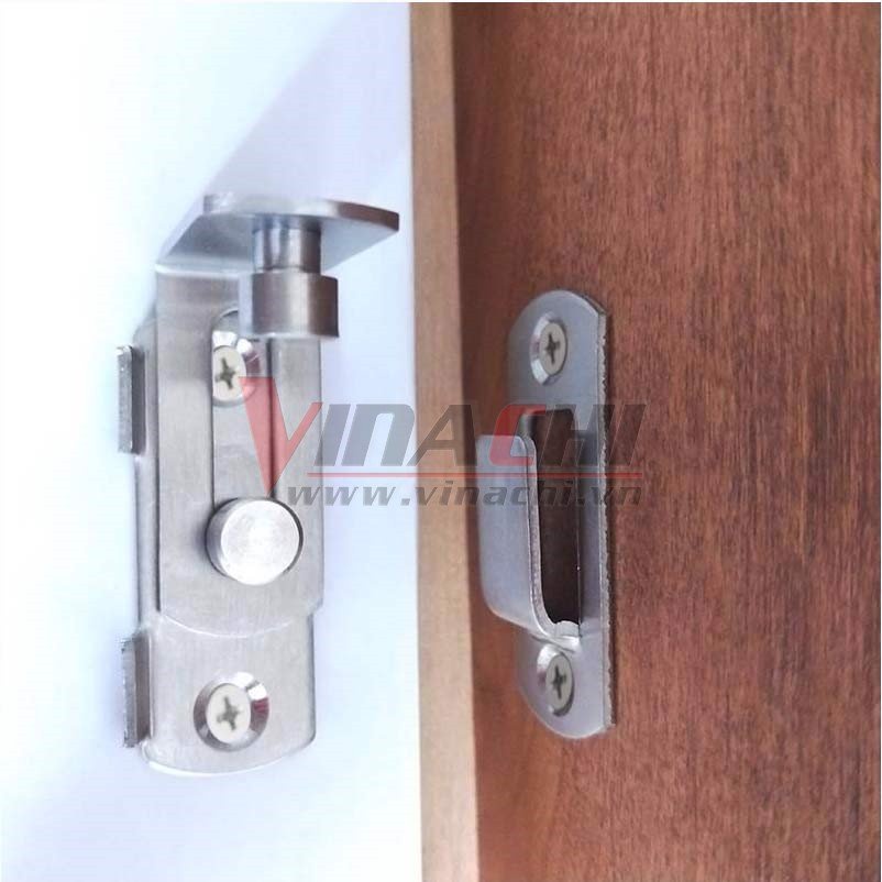 Móc chốt cửa cao cấp inox 304 - Chốt cửa an toàn giúp bảo vệ an toàn cho người dùng bên cạnh bộ khóa cửa chính.