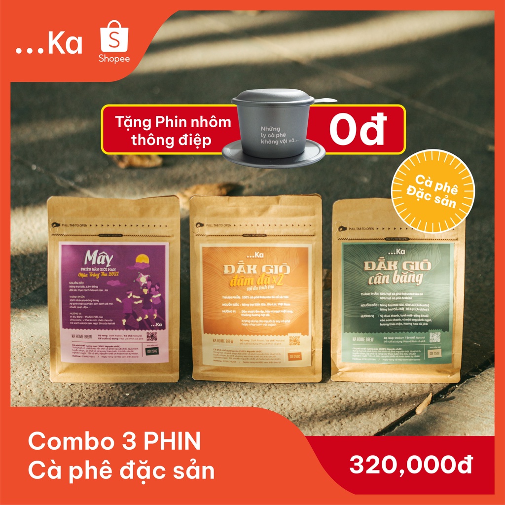 Cà phê Robusta Gu ĐẬM ĐÀ, Cà phê Robusta nguyên chất Daklak giống Cổ Gu mạnh mẽ vị đậm đà Pha Phin gói 250gr