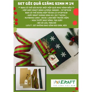 Set gói quà giáng sinh mẫu 14