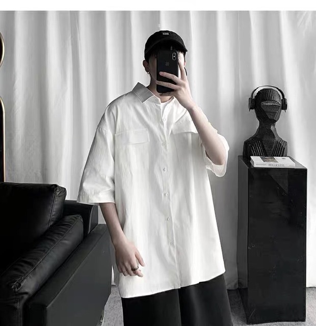 Áo sơmi tay ngắn có 6 màu | BigBuy360 - bigbuy360.vn