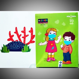 Khẩu trang 3d for kids - lehaco