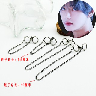 Khuyên tai Bông tai V BTS