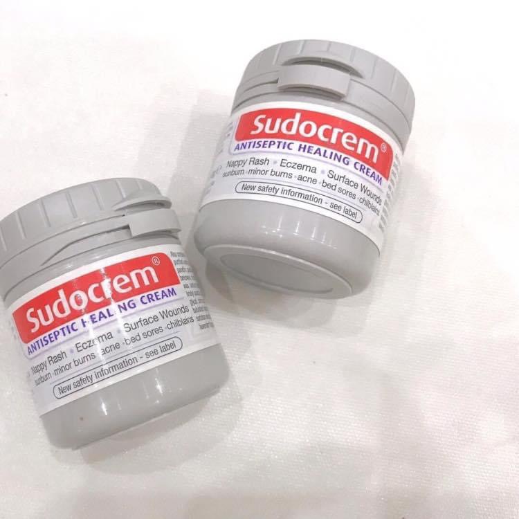 Kem Sudocrem Giảm Hăm Tã Cho Trẻ Sơ Sinh Antiseptic Healing Cream Nội Địa Anh - Hủ 60g