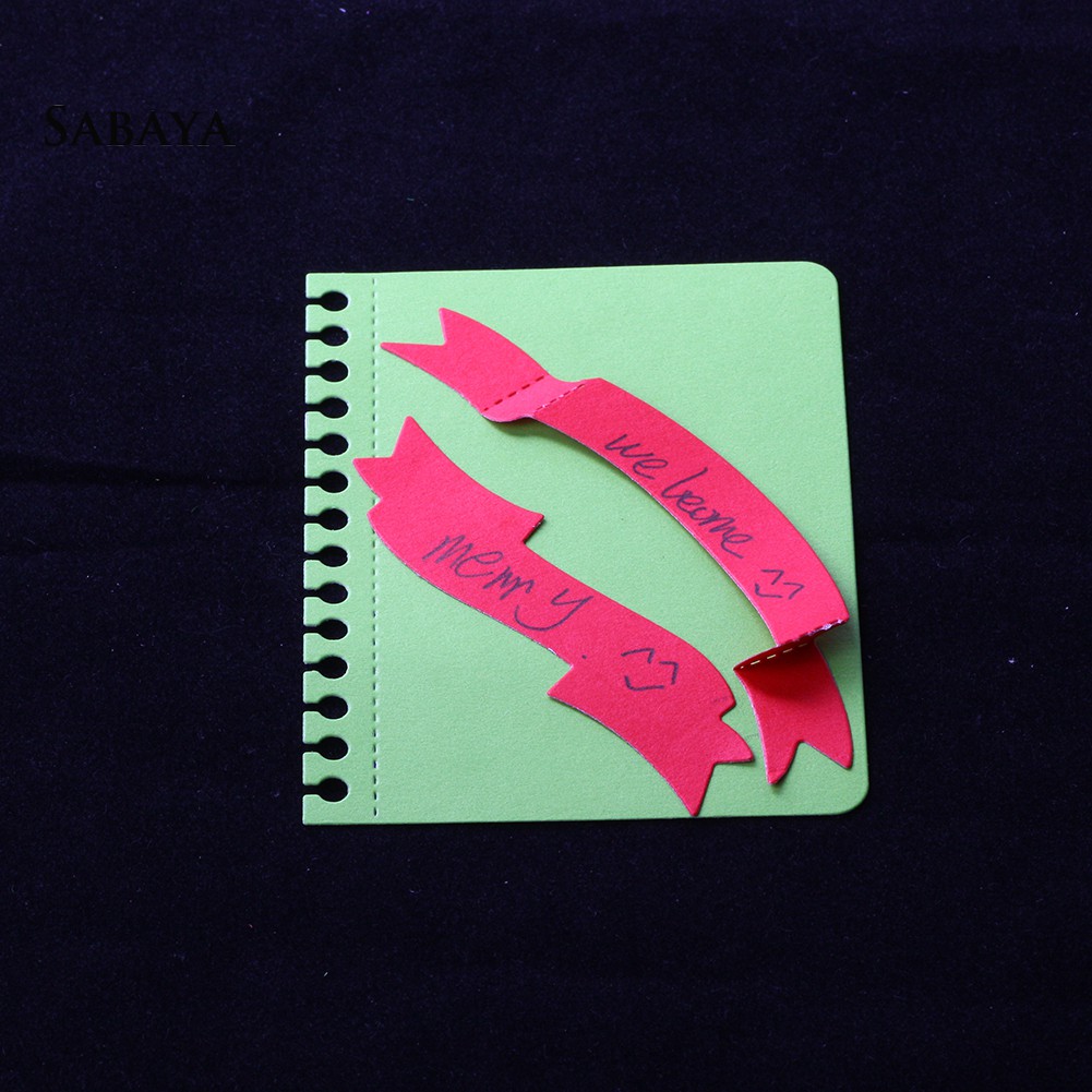 Set 2 khuôn cắt kim loại hình đuôi cá trang trí thiệp mời