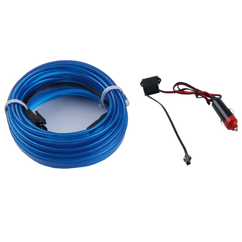 Bộ dây đèn LED ánh sáng lạnh 1m-5m dành cho xe hơi