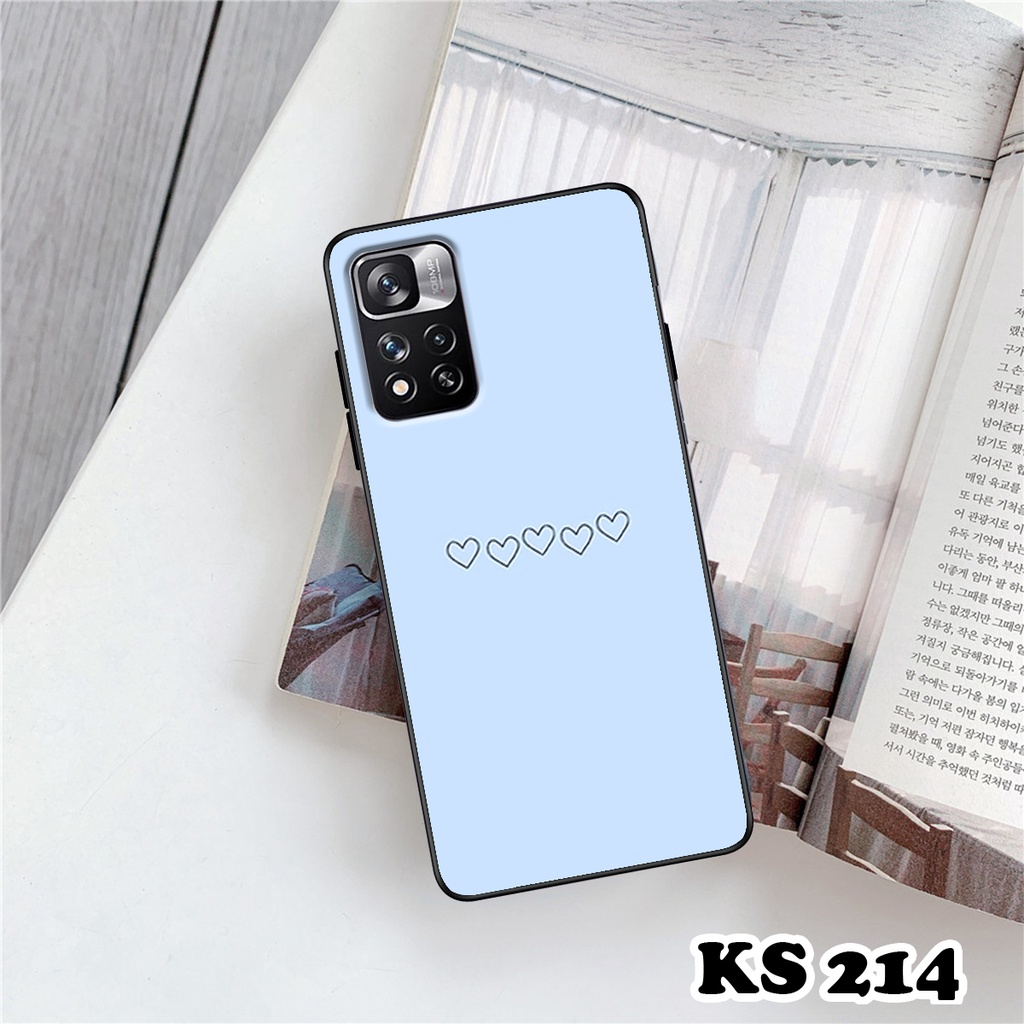 Ốp lưng Redmi Note 11 5G - Redmi Note 11 Pro 5G Bản Trung Quốc - Ốp in hình Trái tim siêu dễ thương