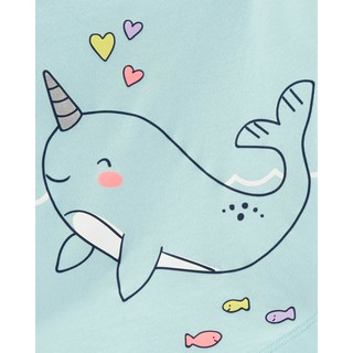 SET BỘ KÈM BODYSUIT Carter's nhập Mỹ - Narwhal
