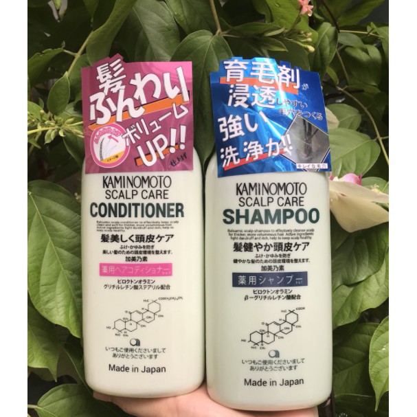 Cặp Dầu Gội Xả Kích Thích Mọc Tóc Kaminomoto Nhật Bản | BigBuy360 - bigbuy360.vn