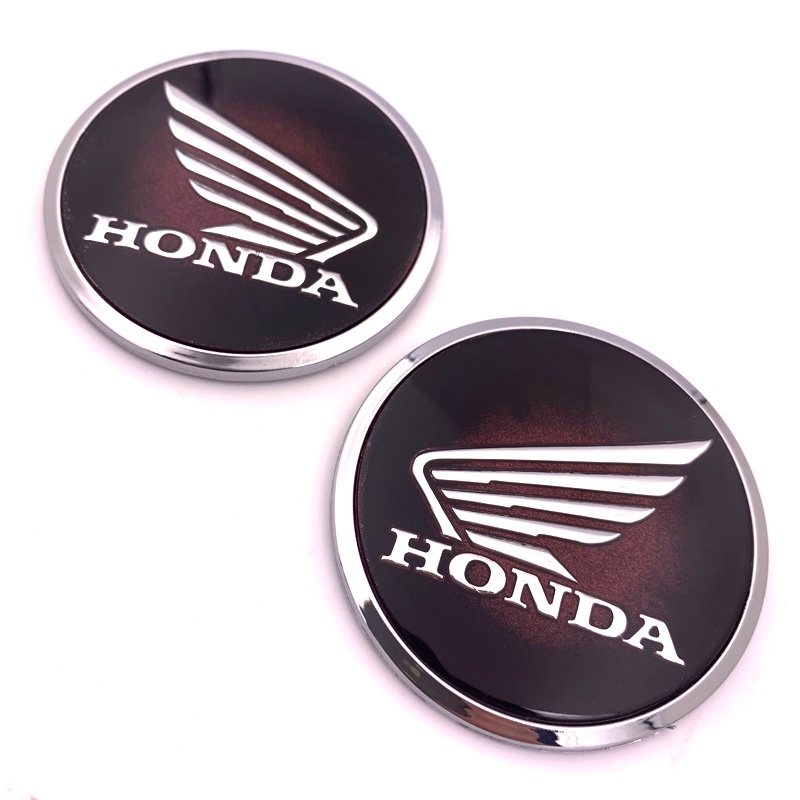 Tem Logo Cánh Chim Honda Biểu Tượng Acrylic Xe Mô CBR 250 600 1000 900 400 Huy hiệu bình xăng 62mm 2 chiếc