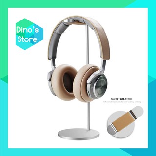 Hình ảnh Giá treo tai nghe chất liệu nhôm nguyên khối có đệm da - Aluminium Headphone Stand - Giá đỡ tai nghe chính hãng