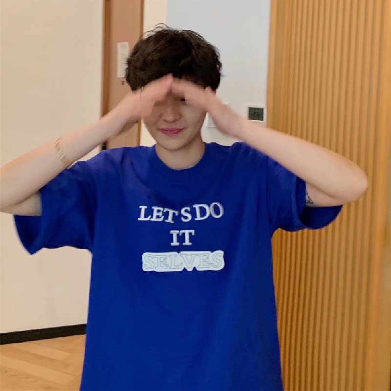 Áo Thun Tay Ngắn Dáng Rộng In Chữ Phong Cách Hip Hop Nhật Bản Thời Trang Mùa Hè Cho Nam Và Nữ