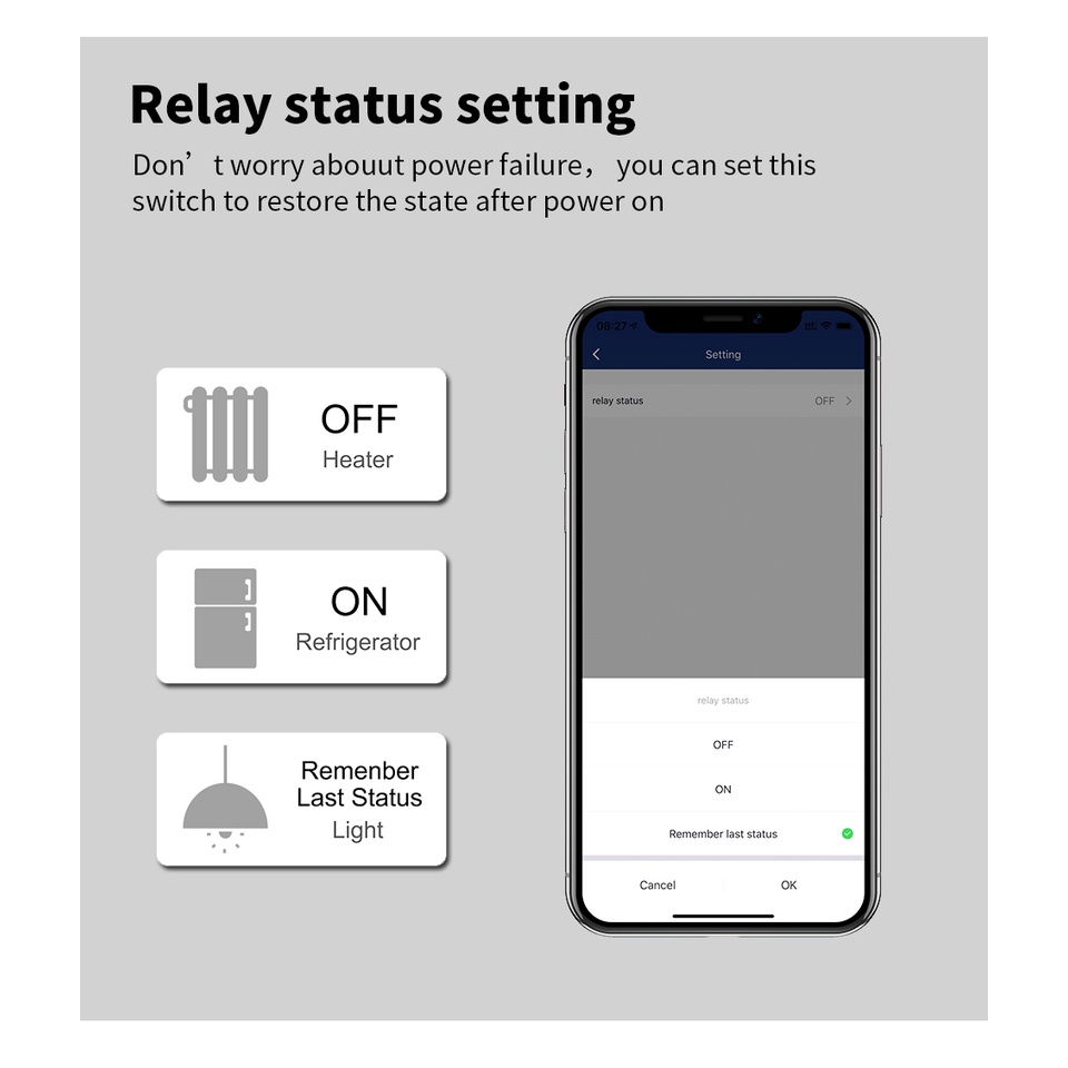 Ổ Cắm Điện mini Thông Minh Kết Nối wifi