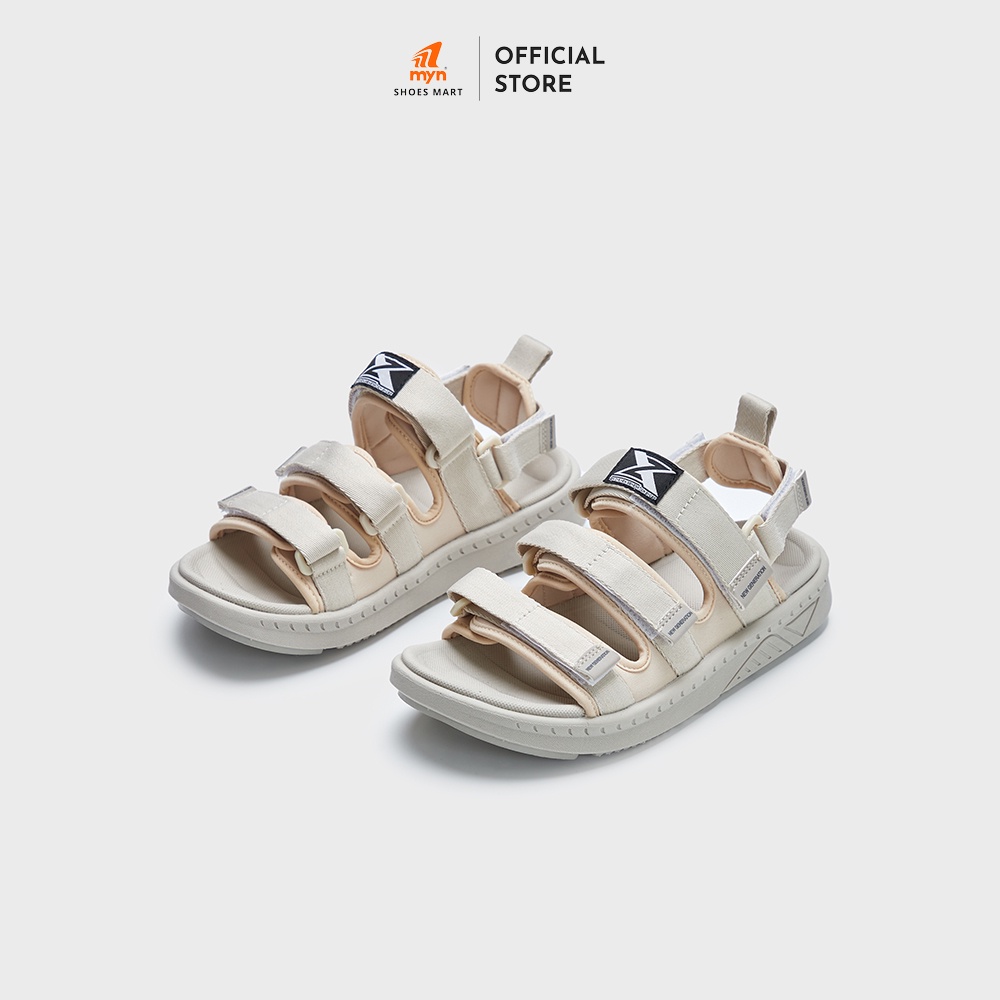 Giày Sandal nam nữ  ZX3719 Local Brand VN màu Light cream