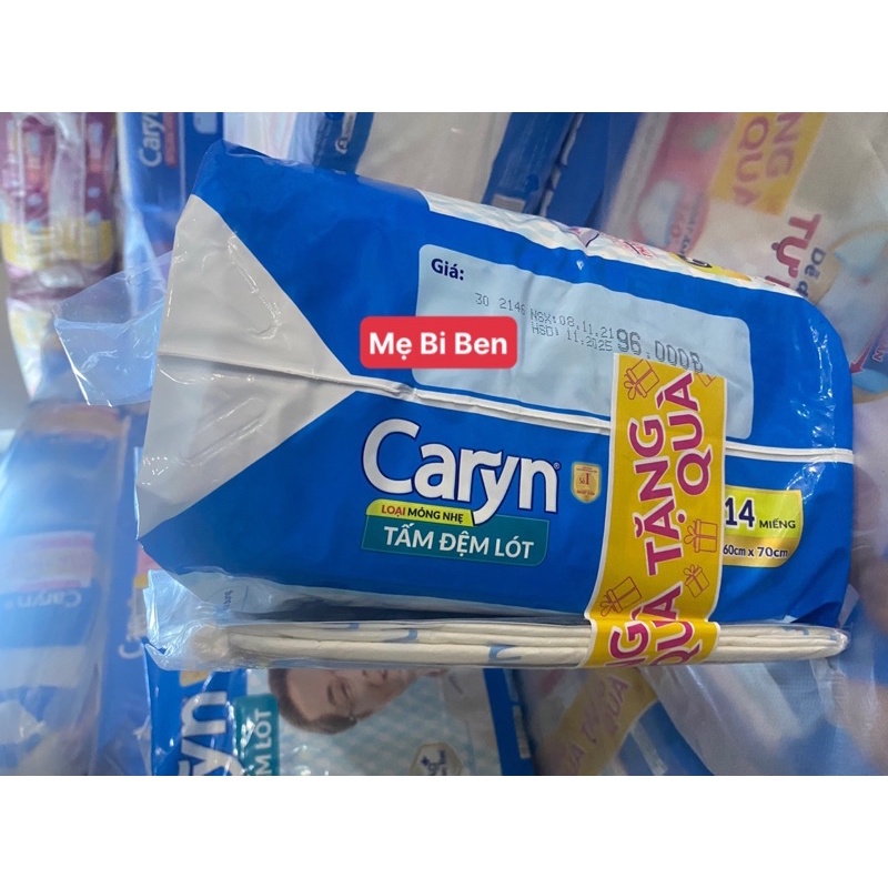 [SIZE XL14] Tấm Đệm Lót Caryn siêu thấm size XL14 miếng bảo vệ chống trào