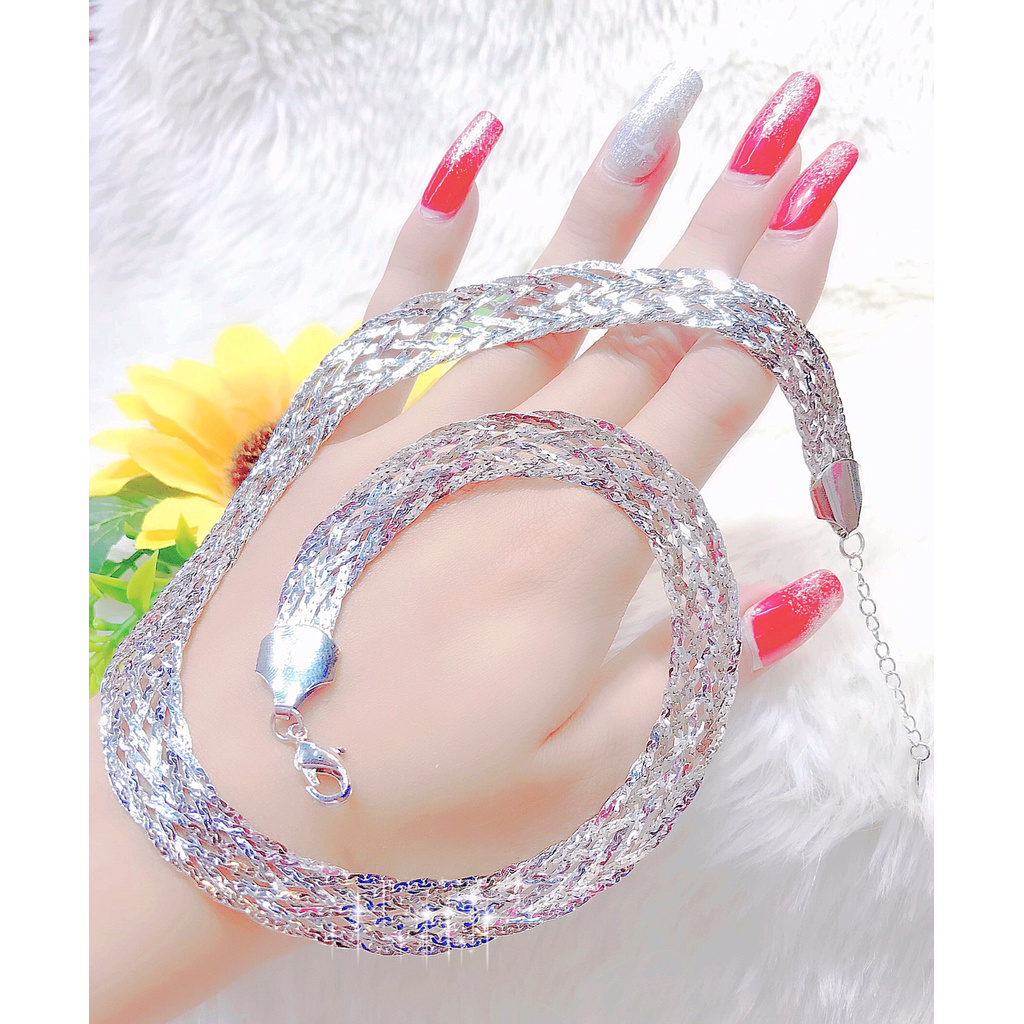 Dây chuyền nữ bạc cao cấp JK Silver daychuyen435