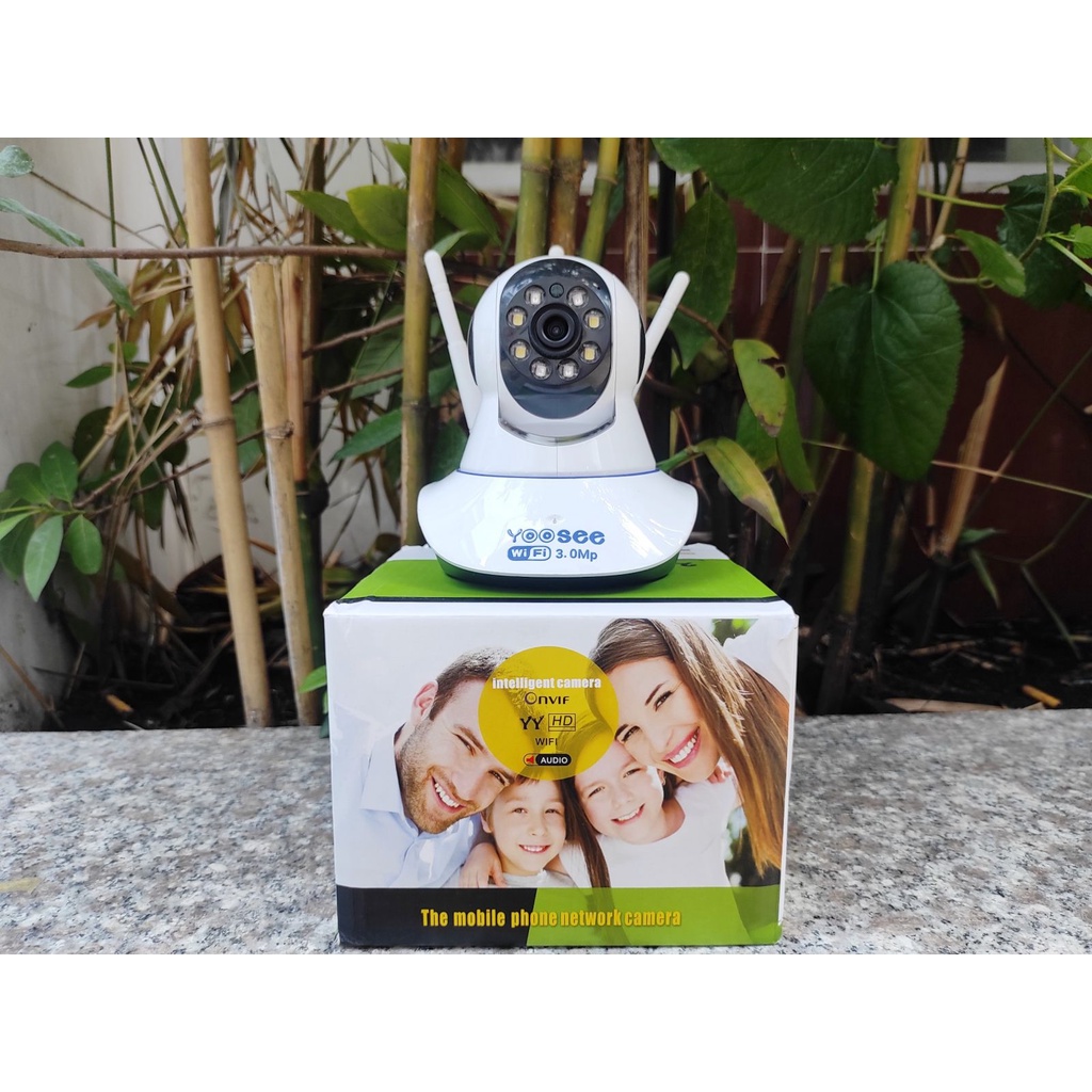 Camera Yoosee Full Hd Hồng Ngoại Quay Đêm 3 Râu 3.0