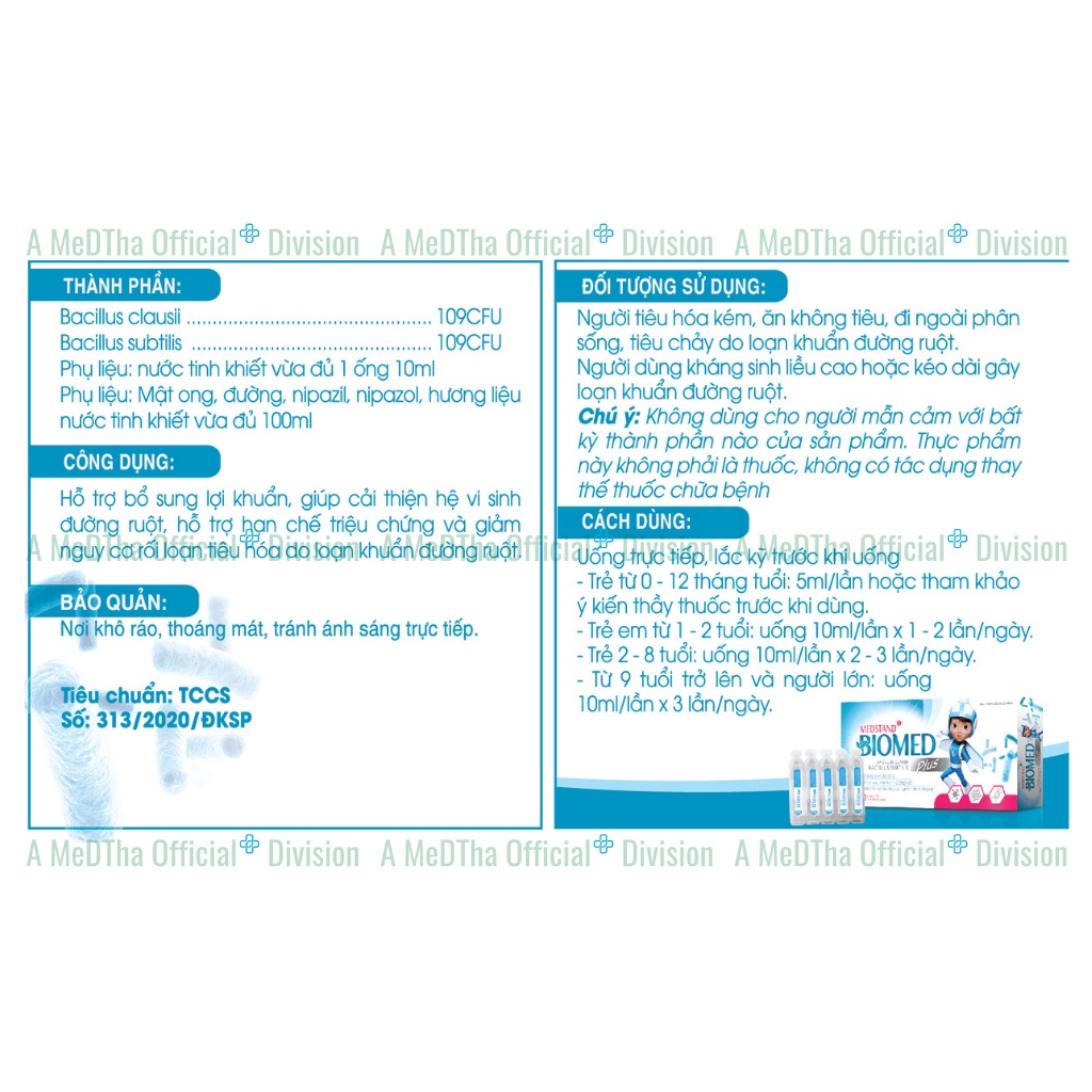 CỐM VI SINH BIFIMED – Hỗ trợ bổ sung lợi khuẩn, giúp nâng cao sức đề kháng, cải thiện hệ vi sinh đường ruột ở trẻ