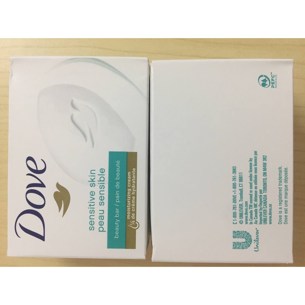 Xà bông Dove sensitive skin 113g - hàng Mỹ xách tay