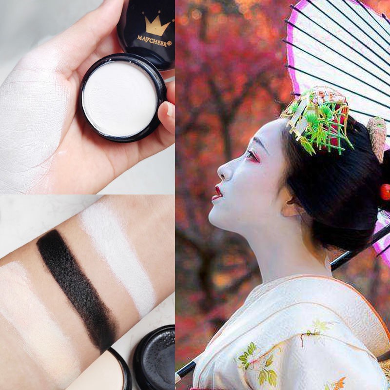 [Hàng mới về] Kem nền dạng lỏng màu trắng trơn che khuyết điểm trang điểm hóa trang Halloween | BigBuy360 - bigbuy360.vn