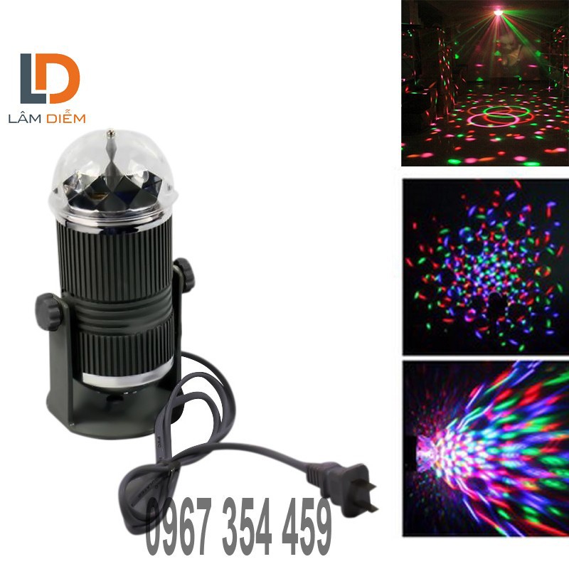Đèn sân khấu hình ống Led Mini Stage Light xoay tự động - SK001