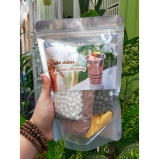 [ Xả Tồn ] [HANDMADE] SET MILO DẦM PUDDING TRÂN CHÂU