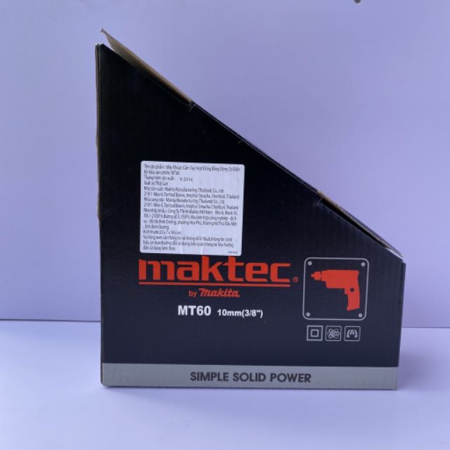 Máy bắn vít-Máy khoan Maktec MT60 bảo hành 12 tháng tặng mũi vít mũi tôn