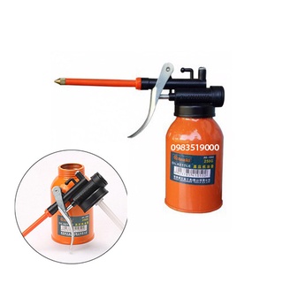 Bình châm nhớt kim loại ống cứng Asaki AK-1050, vịt dầu kim loại cho máy móc cơ khí