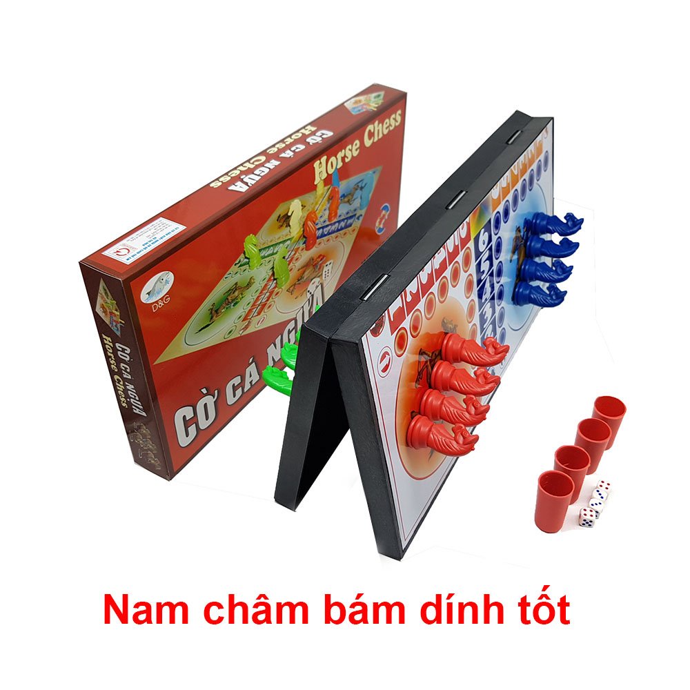 Đồ Chơi Trẻ Em Bộ bàn cờ cá ngựa nam châm 5008 TOMCITY cỡ lớn nhiều size lựa chọn