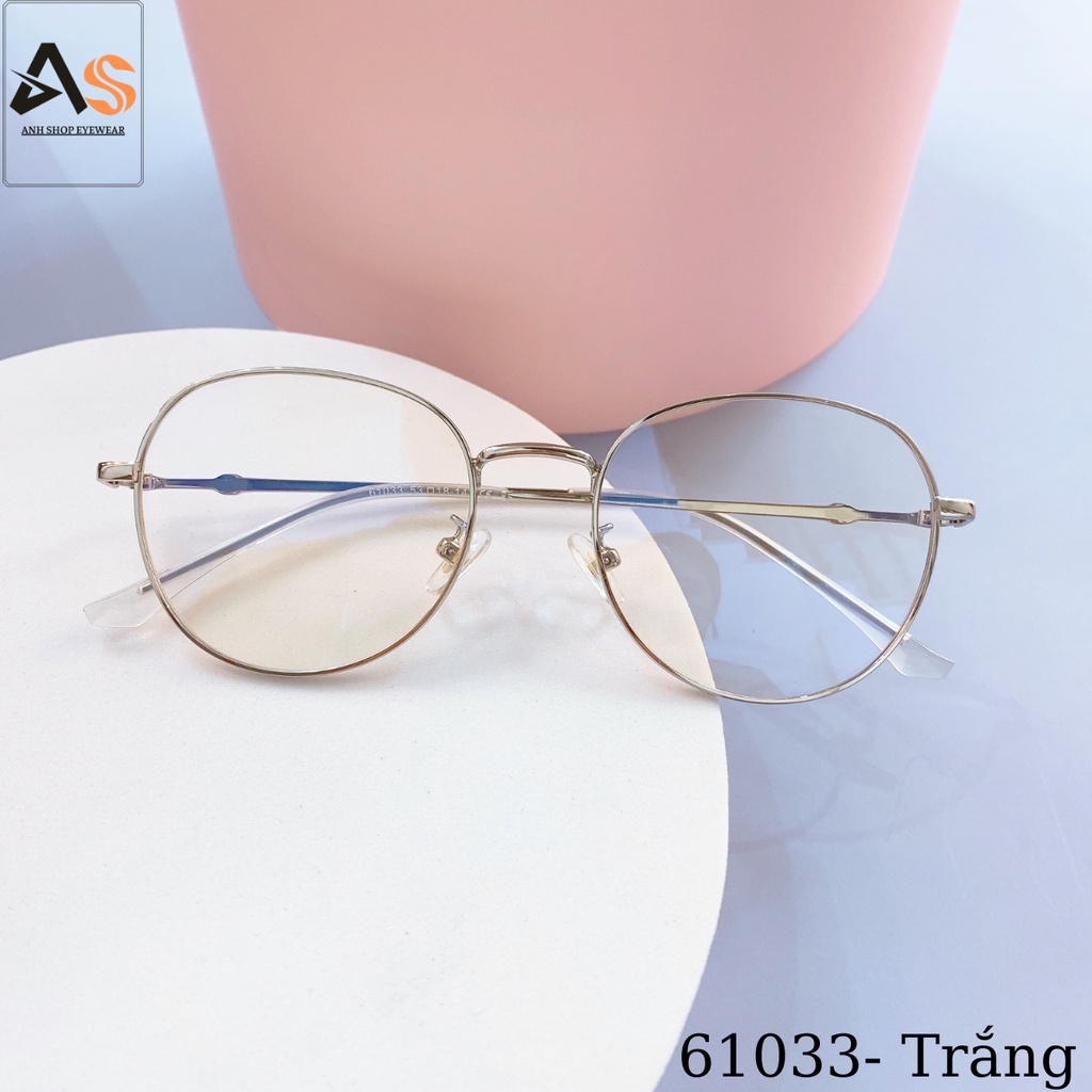 Kính tròn nhỏ kim loại kiểu dáng thời trang trẻ trung 61033