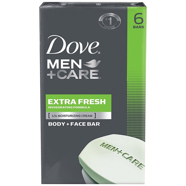 Bộ 6 cục xà phòng Dove 113gx6 - Extra Fresh (Mỹ)