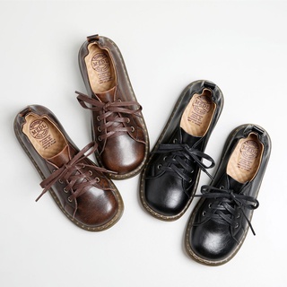 2519 Kuri shoes - Giày da nữ vintage Li retro giày da thật - genuine lea thumbnail