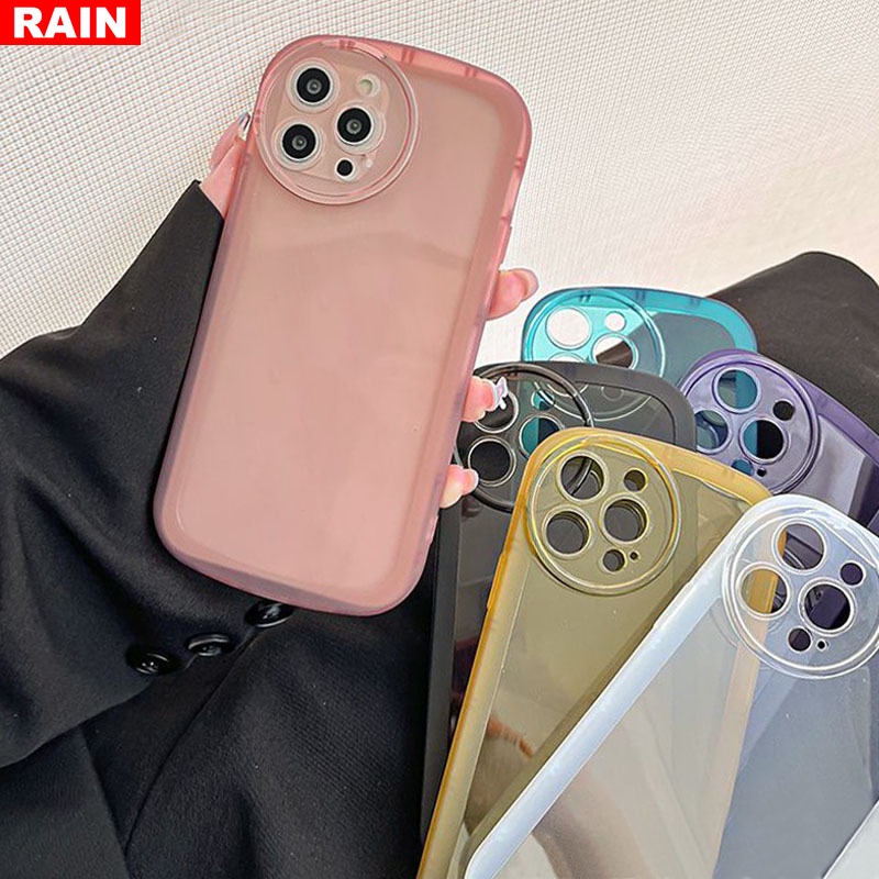 Ốp Điện Thoại Màu Kẹo Cho Realme C35 C21Y C25Y Realme C11 2021 C20 7i C17 Realme5 5i 6i C3 C25 C25s C12 A83 F1S A59 F7