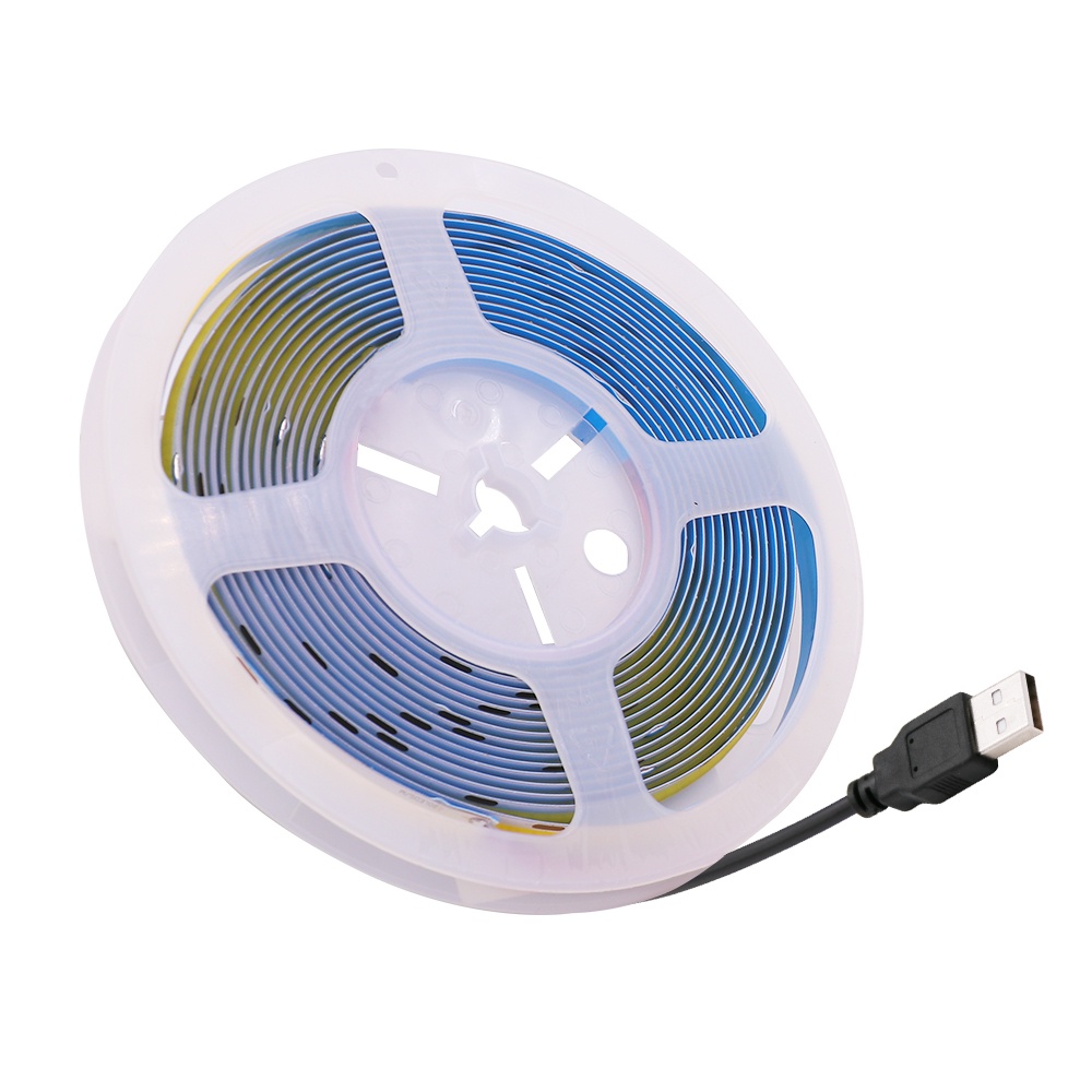 Dc Cuộn Dây Đèn led cob 5v ra 90 Ánh Sáng Trắng
