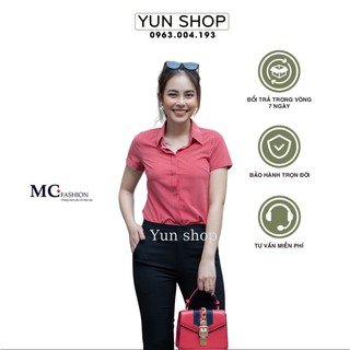 Áo sơ mi công sở tôn dáng - MC Fashion A631 màu đỏ