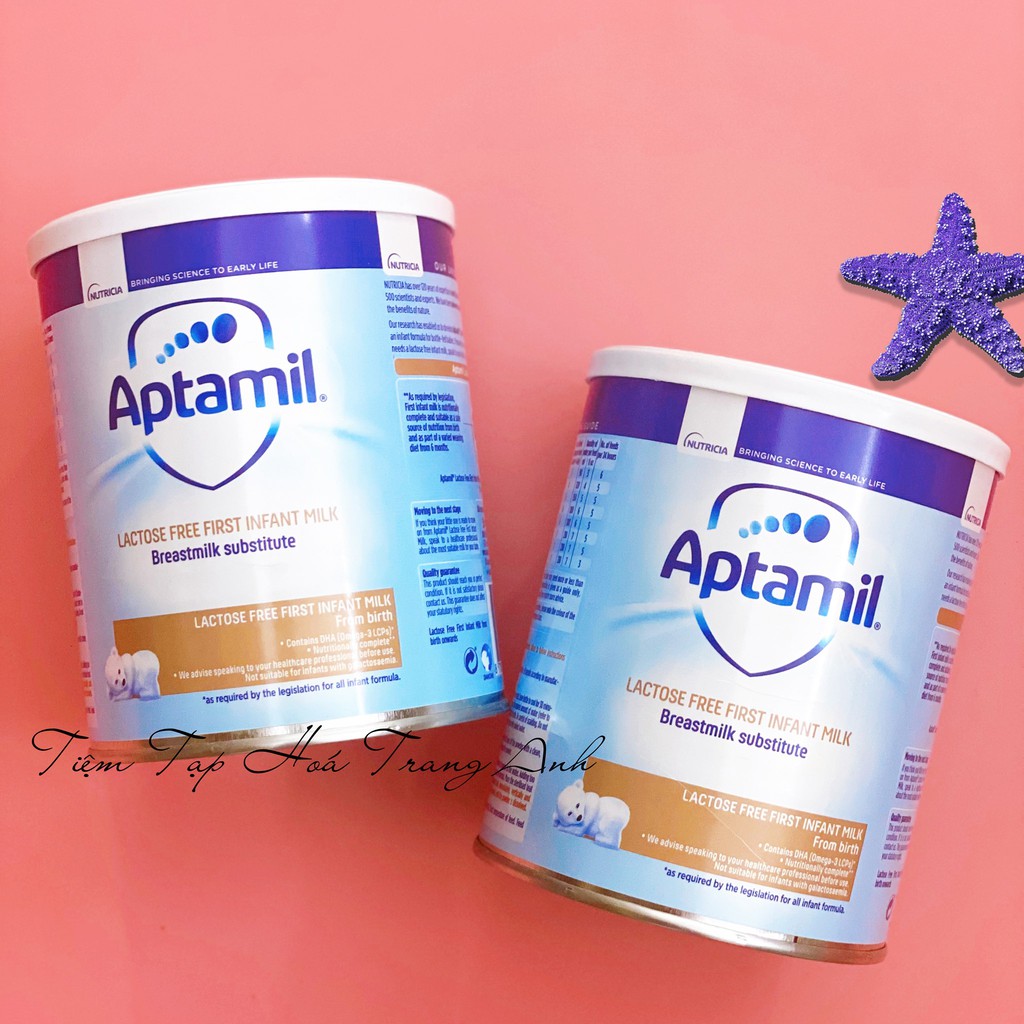 Sữa Aptamil Free Lactose 400g cho bé