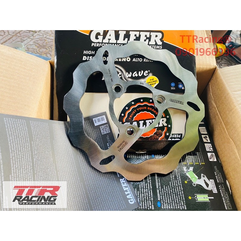 Dĩa sau Galfer cao cấp 220mm gắn Suzuki Satria Raider Fi