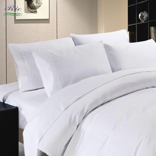 Vỏ Gối Khách Sạn T400 100% Cotton Trắng Trơn-  50x70cm/40x60cm
