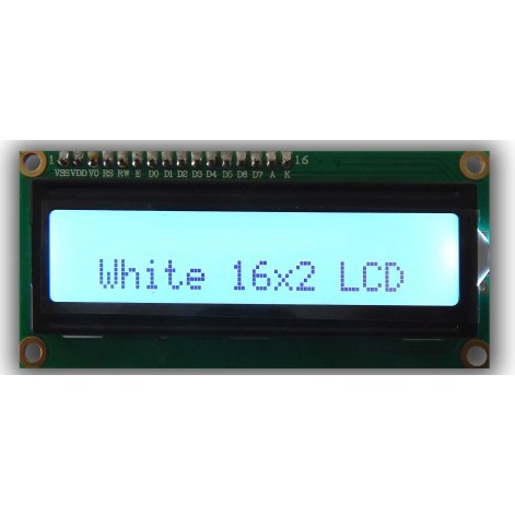 LCD 1602 Nền Trắng Chữ Đen 5V