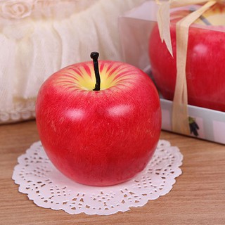 SÁP NẾN HÌNH QUẢ TÁO ĐỎ