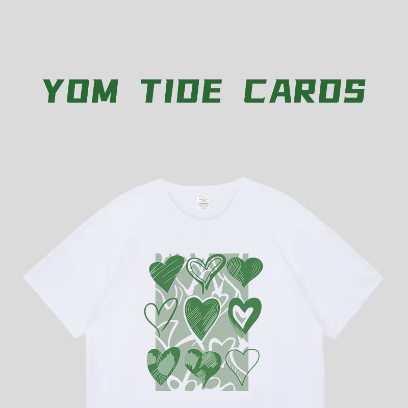 Chất Lượng Cao/Áo Thun Cotton Tay Ngắn In Hình Hai Mặt Màu Trơn Mềm Mại Phong Cách Cặp Đôi Cho Nam Nữ