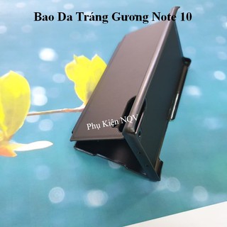 Note 10|| Bao Da Clear View Standing Samsung Note 10 - Pk NQV