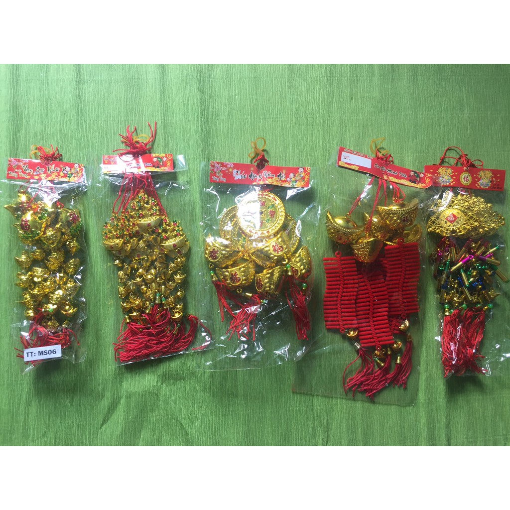 Bộ 10 dây trang trí tết đủ kiểu