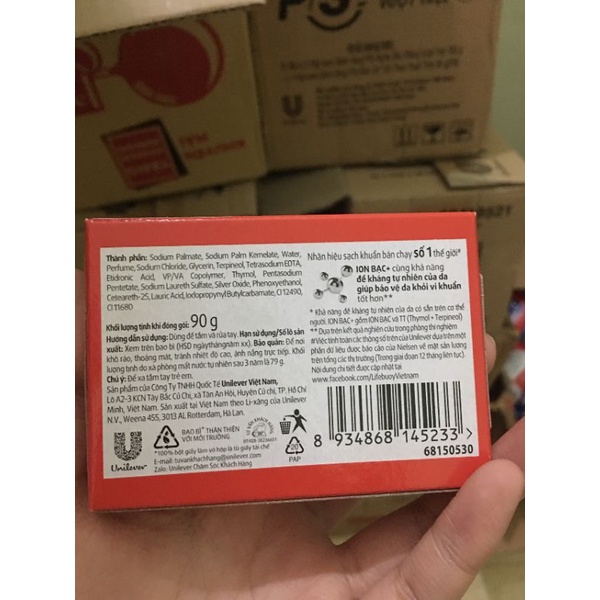 Bánh xà bông lifebouy diệt khuẩn nano bạc 90g