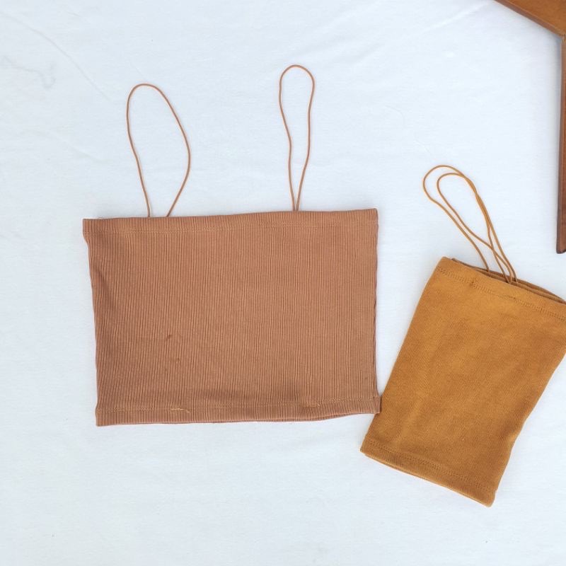 Áo 2 dây sợi bún thun gân