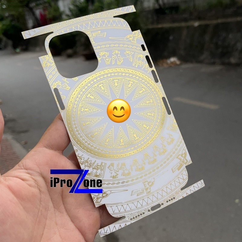 Dán PPF mạ vàng full viền lỗ loa cho Smart IPhone 14 Promax / 14 Pro / 13 Promax / 13 Pro / 13 / 12 Promax dễ dán