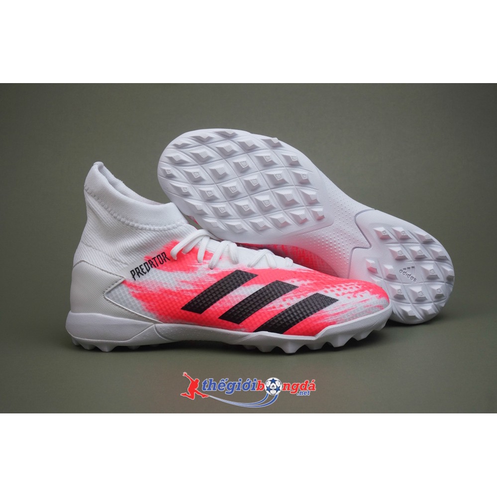 [Chính hãng-Tặng tất 50k] Giày đá banh chính hãng Adidas Predator 20.3 TF-Tr.Hồng [ĐỔI SIZE THOẢI MÁI]