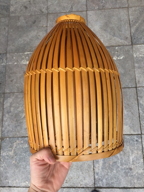 Đèn tre trang trí, lơm đèn trang trí, đèn decor nhà hàng quán ăn