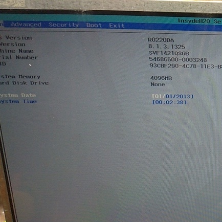 mainboard laptop sony SVF142C1ww core i3 HK8