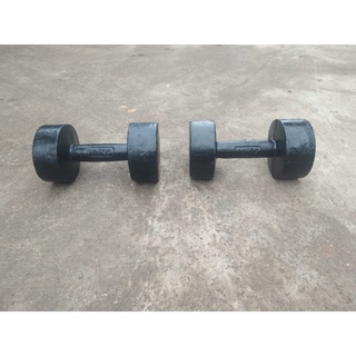 Cặp tạ tay gang đúc 10kg nguyên khối ( 2 chiếc)