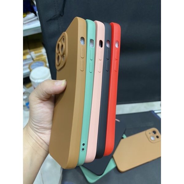 Ốp lưng Iphone 13 6.1, 13promax 6.7 dẻo silicon màu kiểu chống bẩn,cụm viền bảo vệ camera